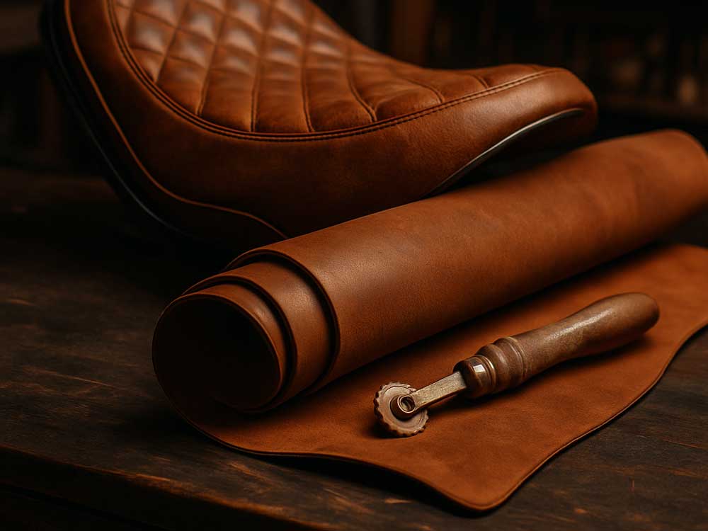 Best Leather for Motorcycle Saddles: Buy Online for Custom Seats